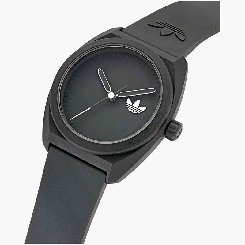 Adidas ساعة أنالوج سوداء للرجال - Image 4